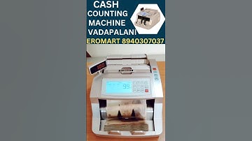 Cash Counting Machine in Vadapalani #shorts #reels #instagram #trending #youtubeshorts #trend