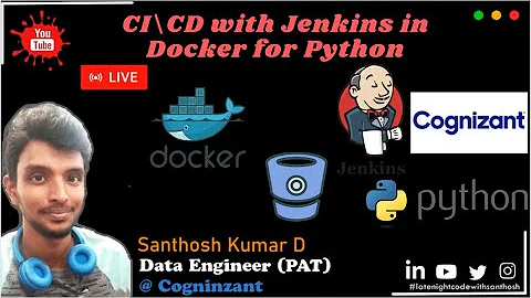 CI CD Pipeline with Jenkins running in Docker | 2021 | DevOps Tutorial | Python