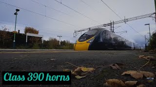 Class 390 Horn compilation