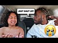 Telling My Wife to SHUT UP  To See Her Reaction **NEVER AGAIN**