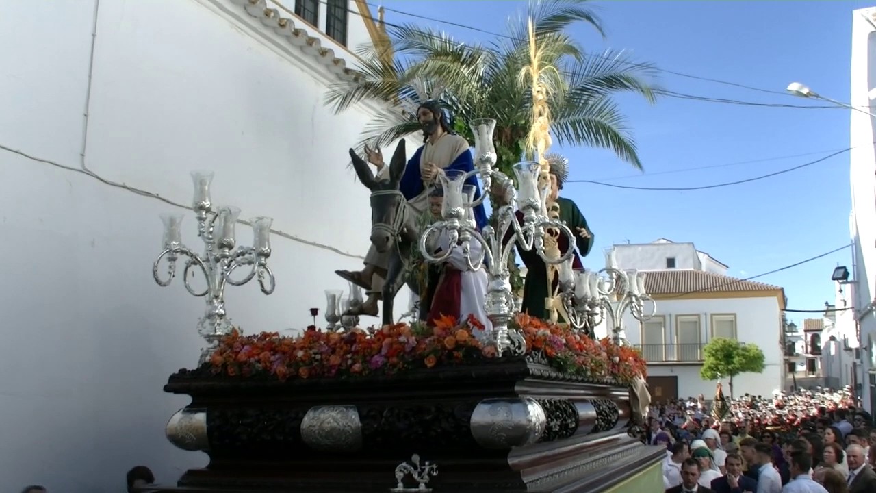 Domingo de Ramos en Fuentes de Andalucía 2017 parte 1
