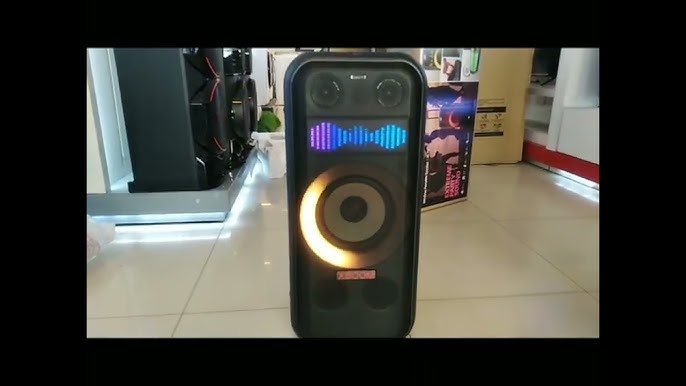 LG XBOOM XL7S 250W 2.1 ch Pixel LED & Multi-Color Ring Lighting Audio  System up to 20HR Battery - YouTube