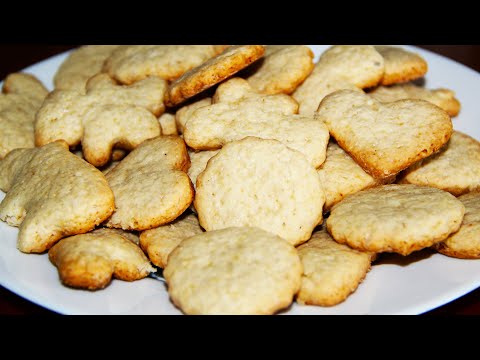 Печенье без яиц молока и сливочного масла