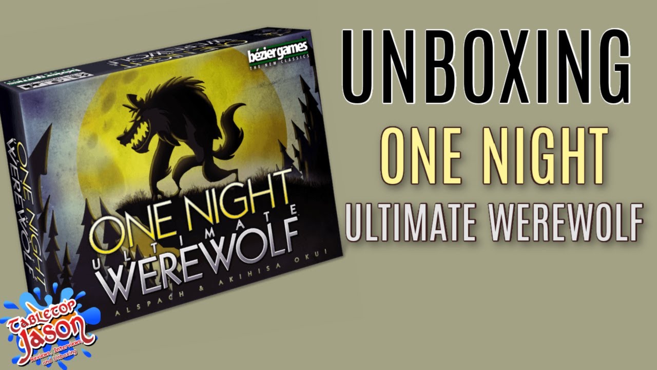 BEZIER GAMES ONE NIGHT ULTIMATE WEREWOLF GAME