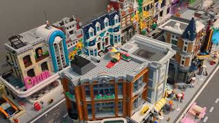 One final overview of our Lego City before moving it to another room with a new layout