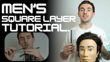 The Square Layer Haircut Every Barber Needs to Master- Full Tutorial