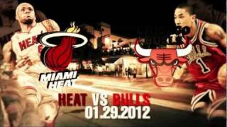 Miami Heat Vs Chicago Bulls Preview 01-29-2012