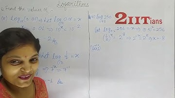 Logarithms Ex 9.1 (Fully Solved) Class 9 Maths ICSE  ML Aggarwal Solutions