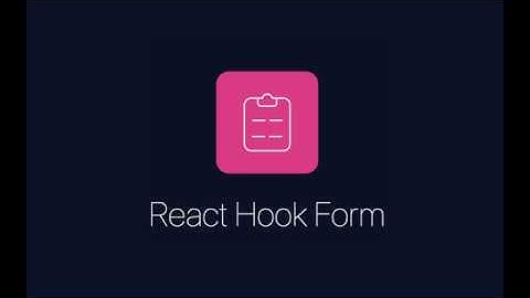 V6 - React Hook Form - React Native form validation
