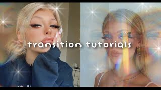 AE LIKE TRANSITION TUTORIALS | ALIGHT MOTION  (warp puddle, time slice...)