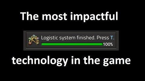 THIS is the most impactful technology in Factorio.