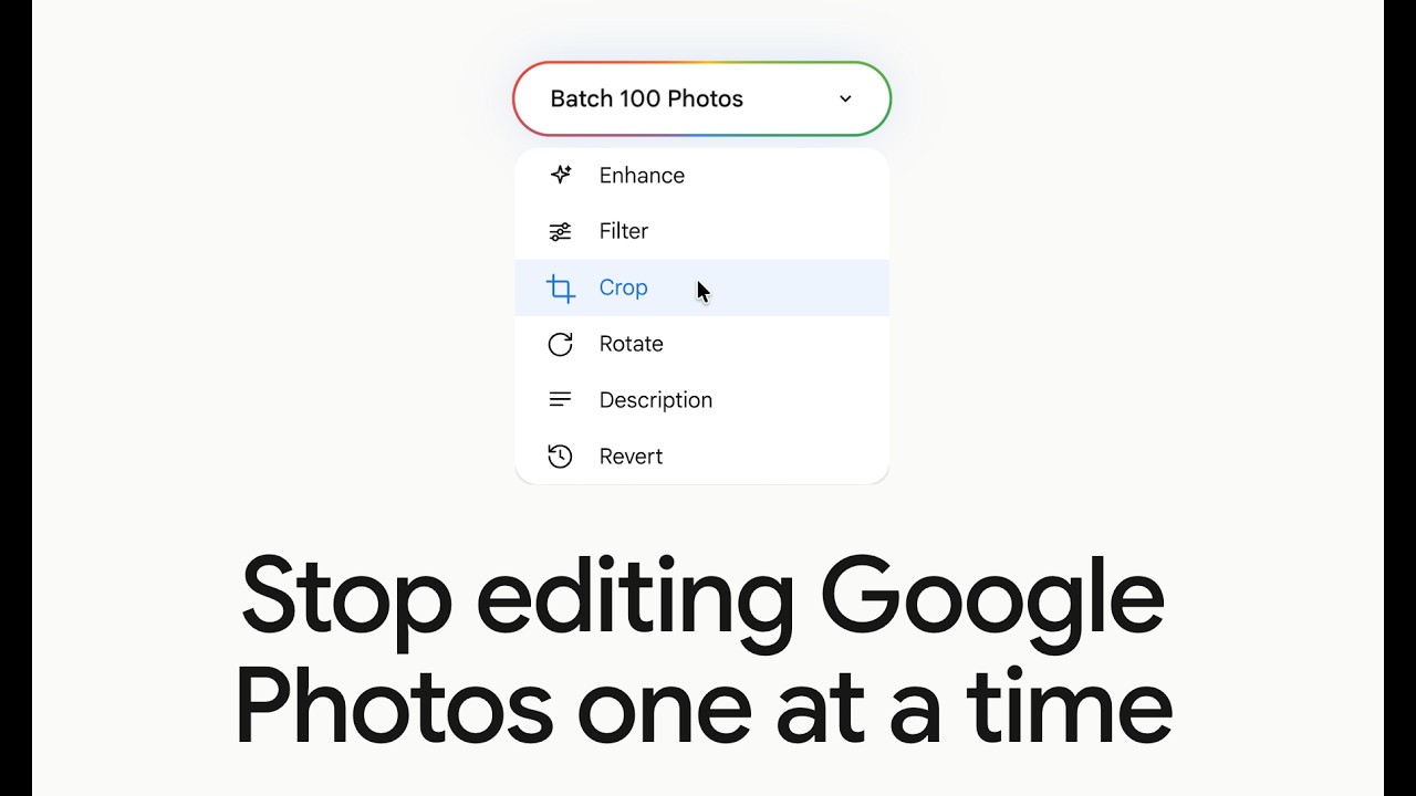 Bulk crop Google Photos for Instagram Stories, prints, and more