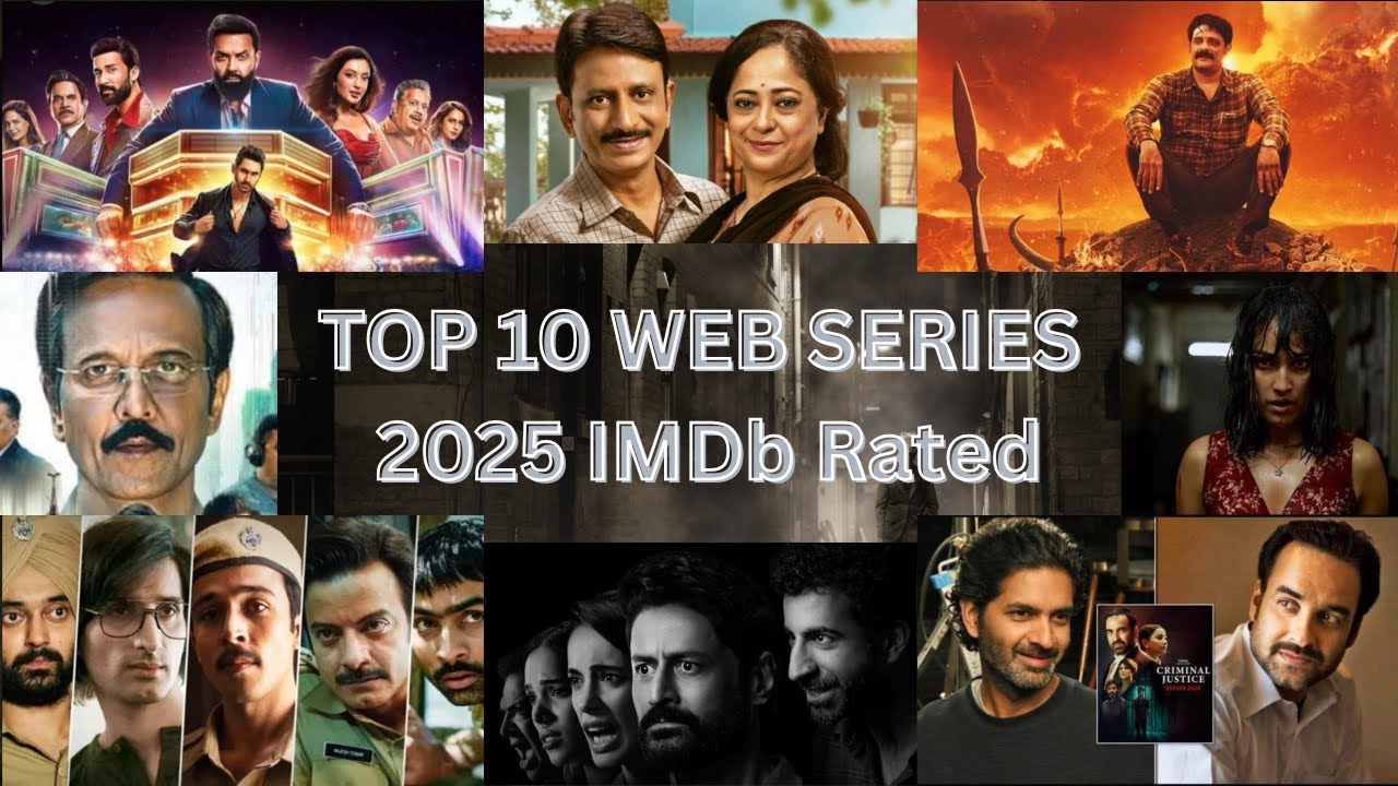 2025 Ki Top 10 Hindi Web Series ⭐ IMDb Top Rated | Best OTT Series ...