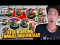 UNTUK PERTAMA KALINYA !! habiskan coin tf buat full timnas indonesia di game total football mobile