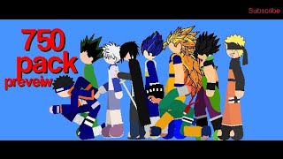 Sneak Peek: 750 Sub Mega Pack Preview | Stick Nodes Animation by Jr Sodie Anims