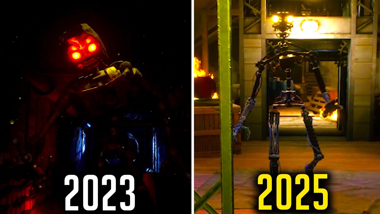 Evolution of The Mimic in FNAF (FNAF: RUIN - FNAF: SOTM) - YouTube