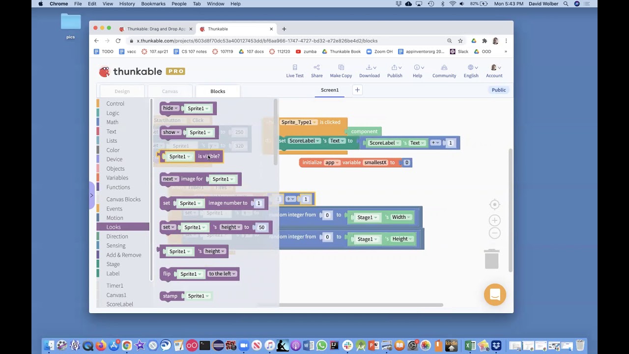 Placing Sprites Accurately With Thunkable YouTube