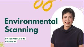 ENVIRONMENTAL SCANNING