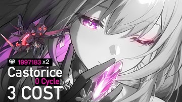 3 Cost E0S0 Castorice 0 Cycle 4M HP True Sting - MoC 3.3 | ERR Rope Tribbie