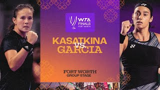 Daria Kasatkina vs. Caroline Garcia | 2022 WTA Finals Group Stage | Match Highlights