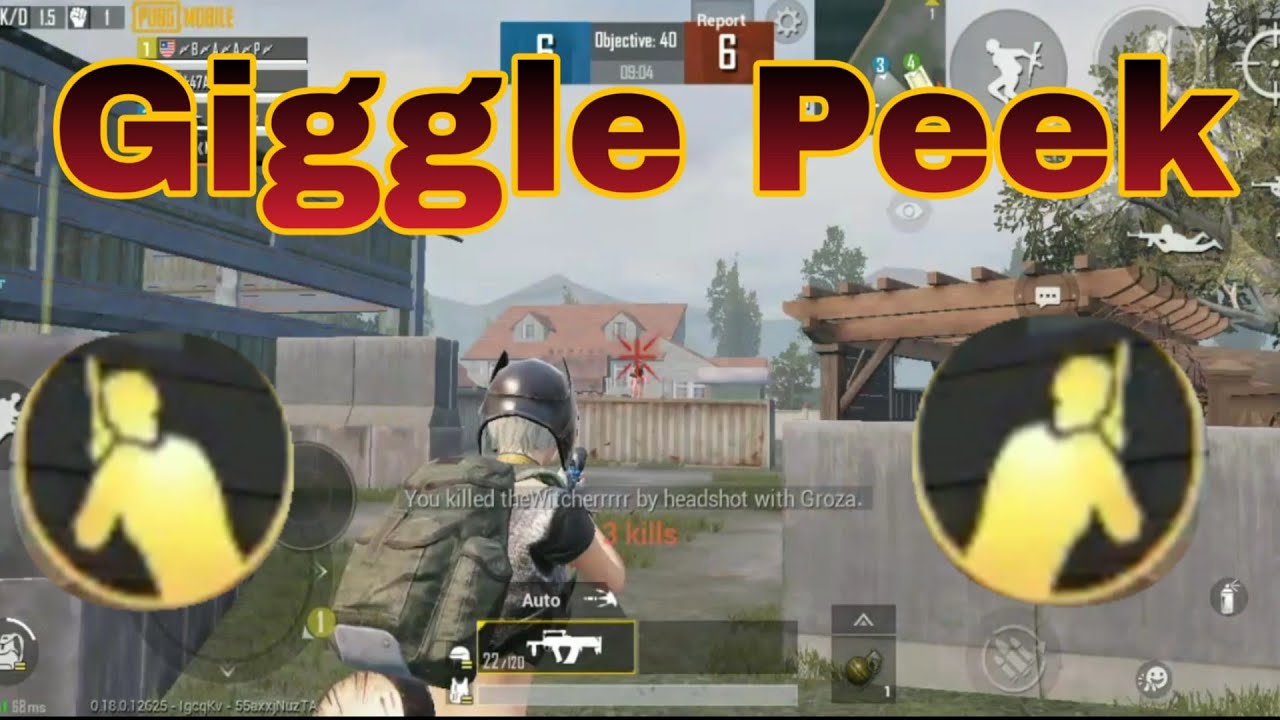 USE THIS TRICK IN MID RANGE FIGHT TO AVOID GETTING HEAD SHOTS | GIGGLE PEEK | NARUTO