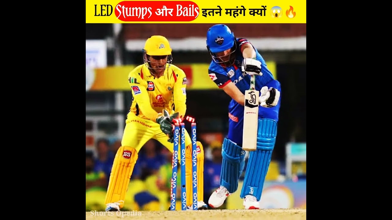 Led Stump और Bails इतने मंहगो क्यों?? 😱🔥| Price Of Stump And Bails😳❤| 