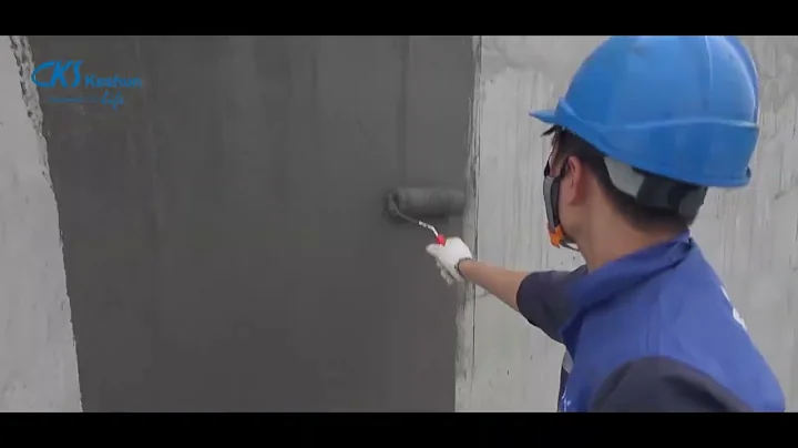 CKS Keshun KS-901F & KS-901E outer wall waterproofing application