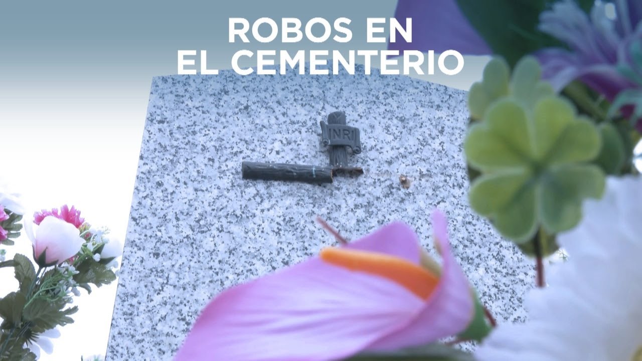 Roban crucifijos en más de 50 tumbas del cementerio de Los Santos de la Humosa