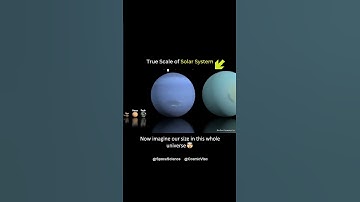 TRUE Scale of our Solar System 🥶🤯 #shorts #interesting #comparison #space