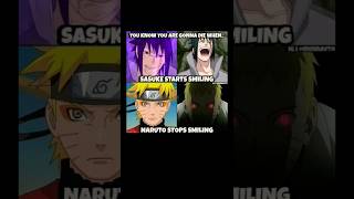 When Sasuke Start Smiling Naruto Stop Smiling Gojo Shorts Boruto Shorts