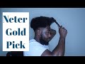 Neter Gold Afro Pick