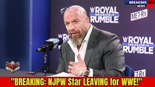 "WWE Signs Top NJPW Star? Shocking Exit Confirmed!"