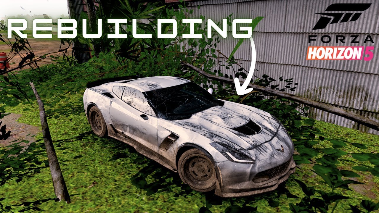 REBUILDING CHEVROLET CORVETTE C7 | GAMEPLAY | FORZA HORIZON 5