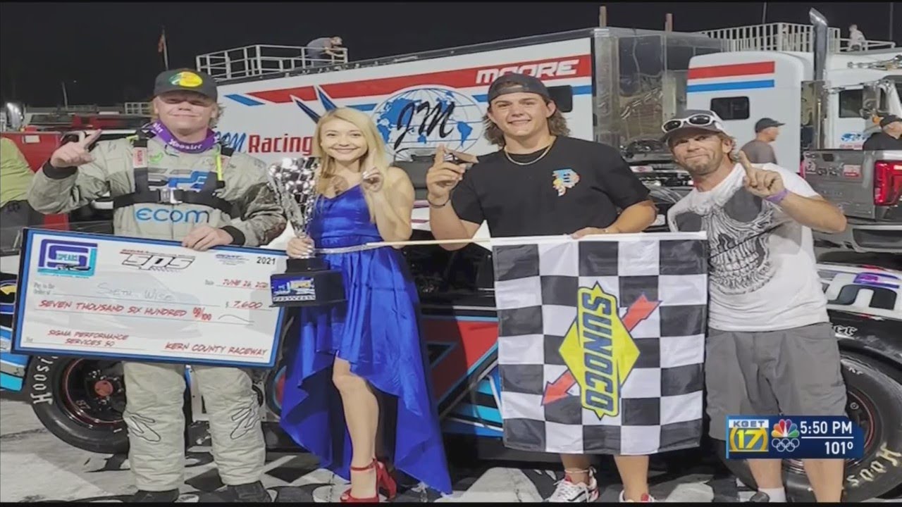 Local teen wins big at Kern County Raceway