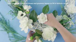 How to Make a Winter Transitional Wreath | Michaels