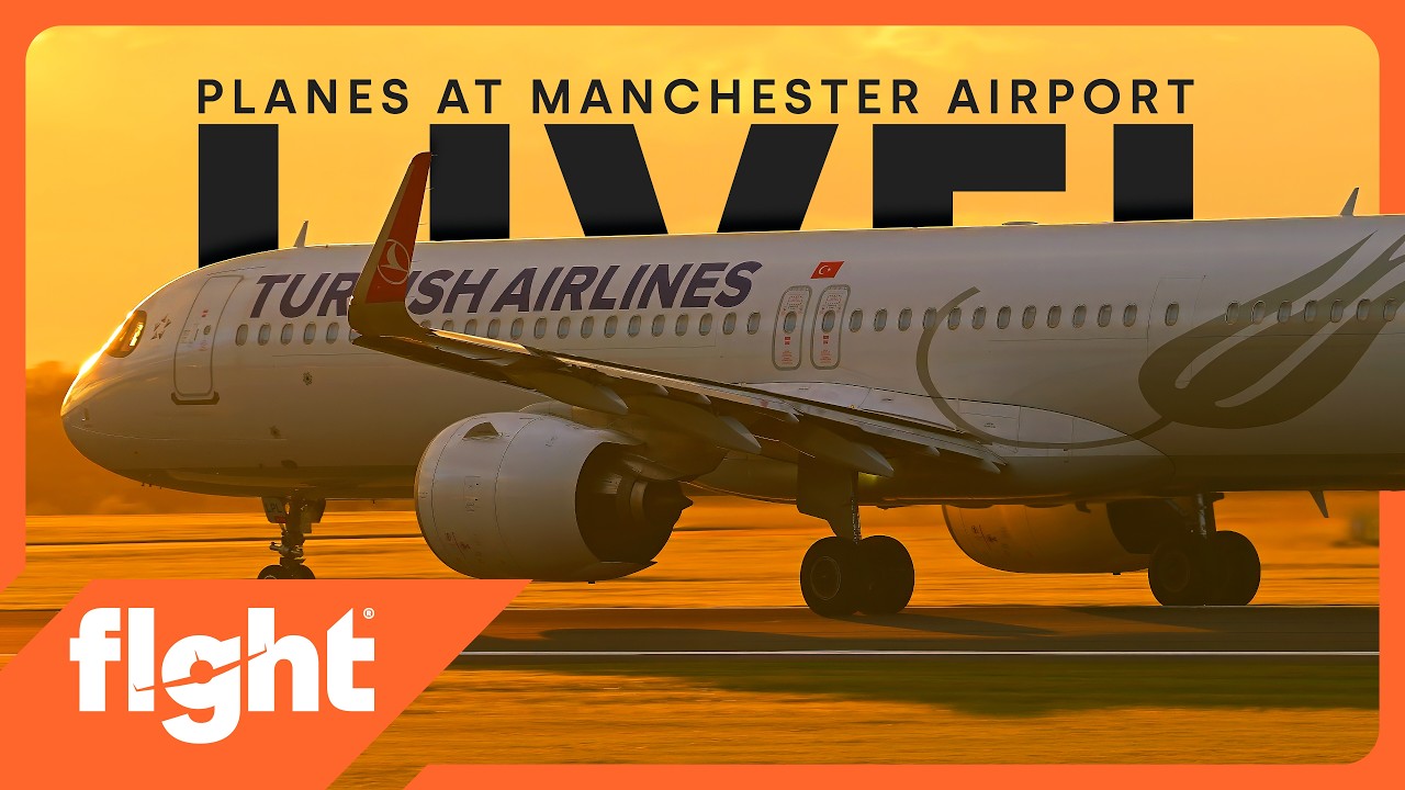A380, PIA 777 & Evening Jets! 🧡 Manchester Airport LIVE