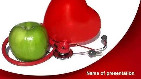 Healthy Food PowerPoint Template by PoweredTemplate.com