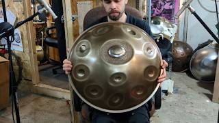 D Kurd 11 note Handpan (Ember Steel)