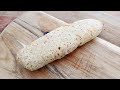 オートミールと豆腐だけ!最も簡単で美味しいパン!オーブンいらないオートミールパンの作り方