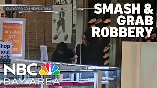 Smash-and-grab thieves hit jewelry kiosk at Concord mall