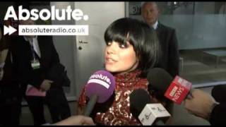 Lily Allen talks to Absolute Radio at the Brit Awards