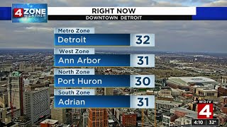 Metro Detroit weather forecast: Dry and cold Monday evening ahead