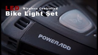 最高の自転車ライト発見！POWERADD LED自転車ライトセット