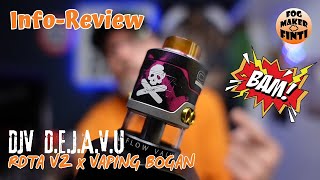 DJV RDTA V2 x VAPING BOGAN | Review Info