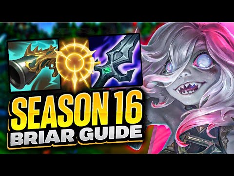 L0ganJGs SEASON 16 Challenger BRIAR GUIDE for Beginners!