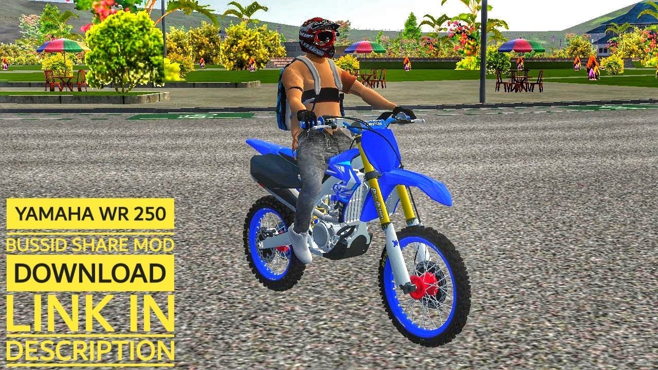 Bussid _ Yamaha WR 250 bike Mod for bus simulator Indonesia _bussid New mod