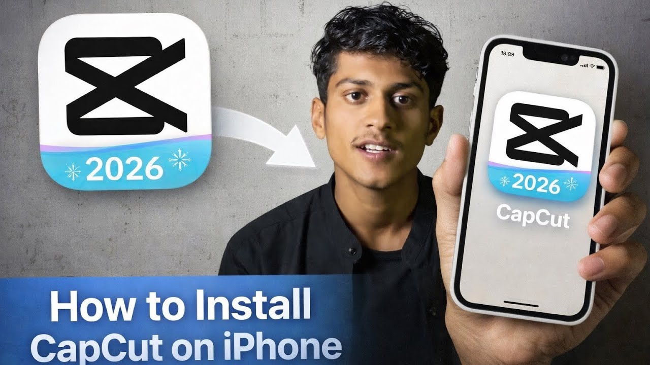Capcut on  Iphone  | Easy Installation 👍🏻