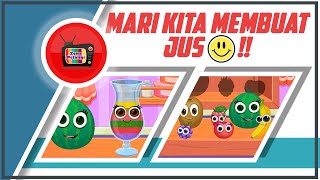 Mari kita membuat Jus ] Zona Pelangi [ fun food Game screenshot 4