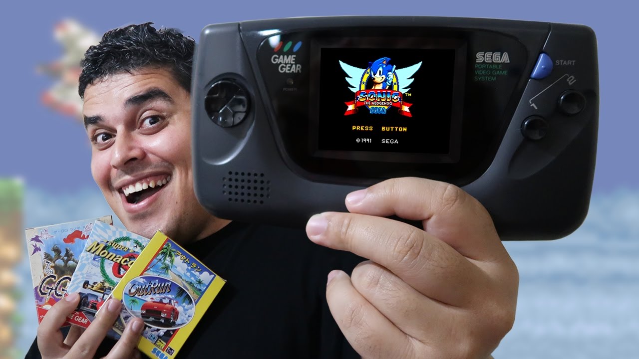 GAME GEAR Unboxing do (nada) Portátil da Sega YouTube