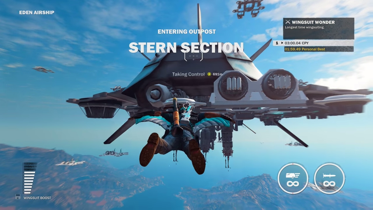 เกม just cause 3  Update  Just Cause 3 #12 - Tấn công giành quyền điều khiển con tàu E-DEN Airship | ND Gaming